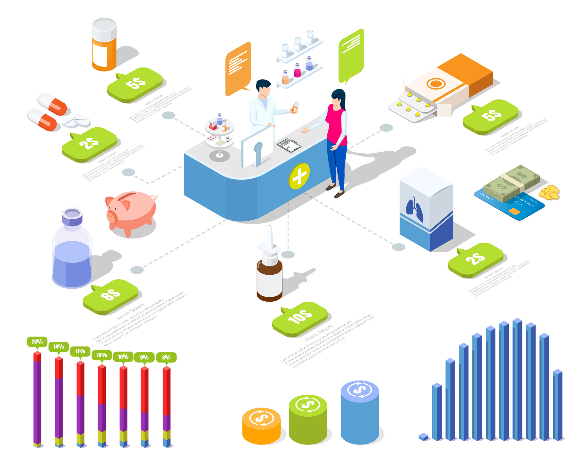 Healthcare data marketplace with providers and researchers exchanging data